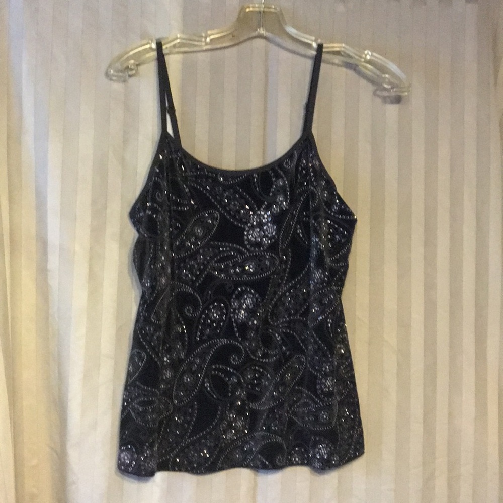 Chico's Black Womans Shell - image 1